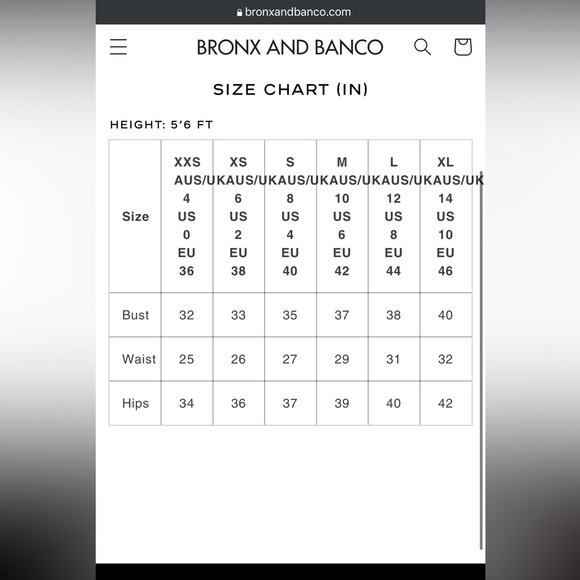 Bronx and Bonco  dress size small - Picture 5 of 5